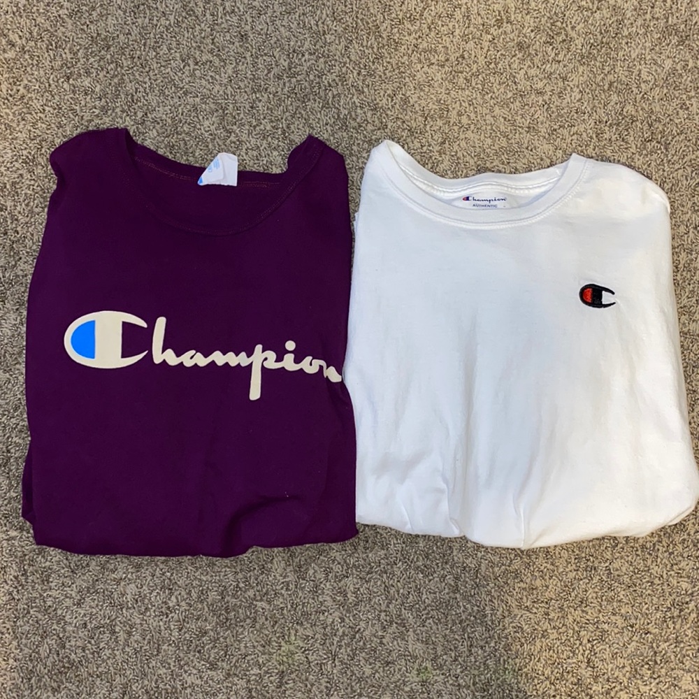 Champion long sleeve tee pack